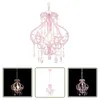 The Living Store Deckenleuchte mit Perlen Rosa Rund E14 Produktbild-Vorschau 1