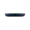 A side view of a dark blue wireless charging pad with a USB port visible. Produktbild-Vorschau