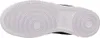 The image shows the sole of a black and white Nike shoe. Produktbild-Vorschau