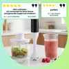 Power Stabmixer-Set 400W mit Zerkleinerer & Schneebesen – Produktbild-Vorschau 6