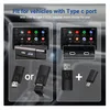 TRADEBIT Wireless Android Auto MINI Adapter USB-A & Type-C Podgląd zdjęcia produktu 12