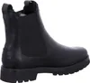 A black leather Chelsea boot shown from the side. Produktbild-Vorschau