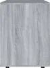 vidaXL Roll Cabinet Grey Sonoma 60x53x72 cm Drevo Materiál Náhľad obrázku produktu 7