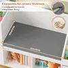 Kinderregal mit Sitzbank 125 cm Weiß MDF Produktbild-Vorschau 2