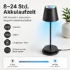 LED Tischlampe mit Fernbedienung RGB, dimmbar, Produktbild-Vorschau 3