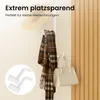 Teleskop Garderobenständer, Ausziehbar Garderobe Produktbild-Vorschau 7