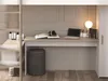 Lit d'angle double avec espace de rangement & bureau - 2 x Voir les images du produit 18