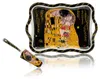 HOME ELEMENTS Talerz na ciasto z przyborami 35 cm, Klimt, Podgląd zdjęcia produktu 2