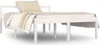 vidaXL Seniorenbett Weiß 140x190 cm Massivholz Kiefer Produktbild-Vorschau 9
