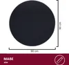 HOOZ Glasplatte – Tischplatte aus ESG-Sicherheitsglas 6 mm Produktbild-Vorschau 2
