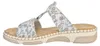 Rieker FSK Damen Sandalen Pantolette Grau : 37 Produktbild-Vorschau 2