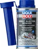 A can of Liqui Moly Direct Injection Cleaner with its blue applicator tube next to it, on a white background. Anteprima dell’immagine prodotto