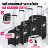 tectake® Mila 4dílná sada tvrdých kufříků z odolného plastu Náhled obrázku produktu 4
