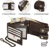Leder Geldbörse Herren RFID Portemonnaie Echtleder Produktbild-Vorschau 5