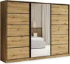 Masseno Schiebetürenschrank PINA 250/205/58 cm Produktbild-Vorschau 1