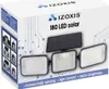 The image shows the packaging of an Izoxis 180 LED solar lamp. Anteprima dell’immagine prodotto