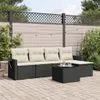 The Living Store 6-tlg. Garten-Sofagarnitur mit Kissen Produktbild-Vorschau 2