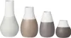 räder GmbH Mini Pastellvasen 4er Set 4er Set; grau Produktbild-Vorschau 6