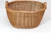 Großer Weidenkorb Griffe oval 60x40x32cm – Wäschekorb Produktbild-Vorschau 7
