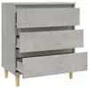 vidaXL Credenza grigio cemento 60x35x70 cm materiale a base Anteprima dell’immagine prodotto 7