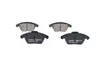 Bosch Bremsbelagsatz, Scheibenbremse Vorderachse 0 986 424 Produktbild-Vorschau 19