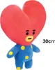 Line Friends BT21, peluche da 30 cm modello TATA con testa Anteprima dell’immagine prodotto 5