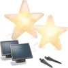 esotec Solar Leuchtstern 2er-Set für den Außenbereich IP44 Produktbild-Vorschau 2