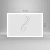 Poster - Poster ohne Rahmen - Kontur Frau Minimalismus - Produktbild-Vorschau 4