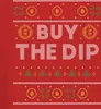 Bitcoin BUY THE DIP - Ugly Christmas Sweater Crypto Produktbild-Vorschau 3