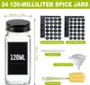 XINZI Bocaux à épices Set de 24 récipients à épices avec Voir les images du produit 2