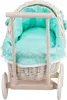 Kočík pre bábiku LILI Willow Cream 48X28 H26/47 CM Náhľad obrázku produktu 9