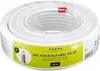 goobay 90 dB SAT Koaxialkabel, 2x geschirmt, weiß 25 m Produktbild-Vorschau 3