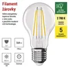 LED žárovka Filament A60 A CLASS/ E27 / 3,8 W (60 W) / 806 lm / teplá bílá Produktbild-Vorschau