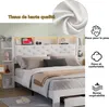 Manželská postel 140 x 200 cm s lamelovým roštem a Náhled obrázku produktu 5