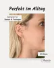 MATERIA Damen Creolen Silber 925 Schmuck - 40mm Ohrringe Produktbild-Vorschau 4