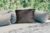 MuchoWow® Outdoor Kissen - Marmor - Schwarz - Gold - Ader - Produktbild-Vorschau 2
