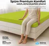 etérea Comfort Jersey Topper Spannbettlaken Apfelgrün Produktbild-Vorschau 2
