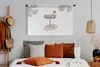 MuchoWow® Wandteppich Wandbehang Sommer - Glas - Blatt Produktbild-Vorschau 4