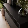 Kommode MIDNIGHT 2D2S mit zwei Schubladen auf Gestell Produktbild-Vorschau 3