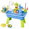 Kinder-Wassertisch, 4-in-1 Spiel-Wasserbecken mit Produktbild-Vorschau 1