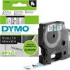 Páska DYMO D1 45010 12mmx7,0m černá->transp. Náhled obrázku produktu 46