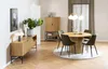 home24 Sideboard - Wildeiche Nachbildung / Schwarz Produktbild-Vorschau 2