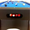 Billardtisch Pool Billard Tisch blau mit Zubehör robust 145 Produktbild-Vorschau 4