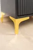 set di 4 gambe per mobili in metallo con design a nodo Anteprima dell’immagine prodotto 10