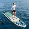 vidaXL SUP Board mit Sitz 2-in-1 APEX 366 x 81 x 15 cm Blau Produktbild-Vorschau 2
