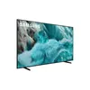 A Samsung QLED TV is shown from a side angle on a white background. Produktbild-Vorschau