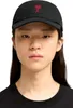 Ami Paris Ami de Coeur Baseball Cap Schwarz Náhľad obrázku produktu 3