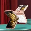 Leder Hülle für OPPO Find N3 Flip mit Ringhalterung, Luxus Produktbild-Vorschau 3