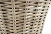 Kobolo Übertopf 26x35 cm mit Folie braun Rattan - Produktbild-Vorschau 4