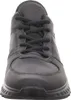 A close-up, front view of a black ECCO sneaker. Podgląd zdjęcia produktu